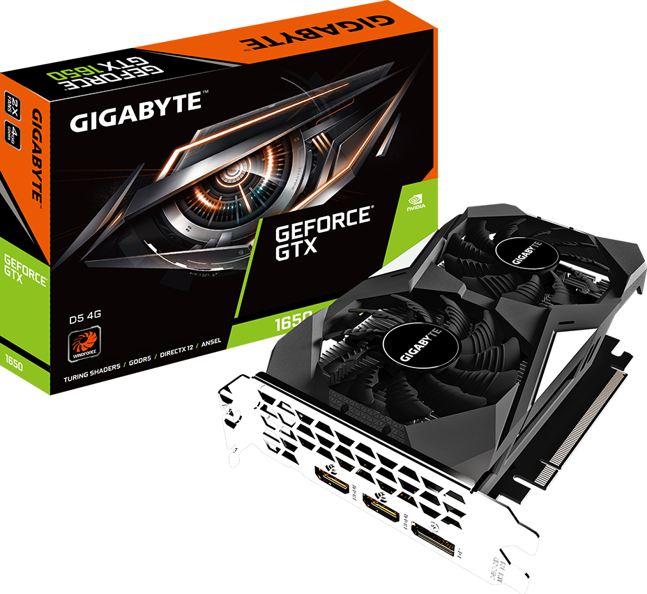 NVIDIA GeForce GT 1650 4GB GDDR6 Graphics Card