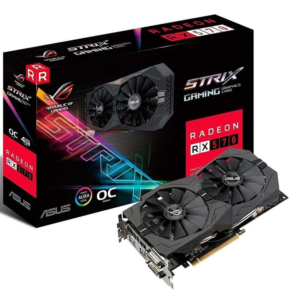 AMD Radeon RX 570 4GB GDDR5 Graphics Card