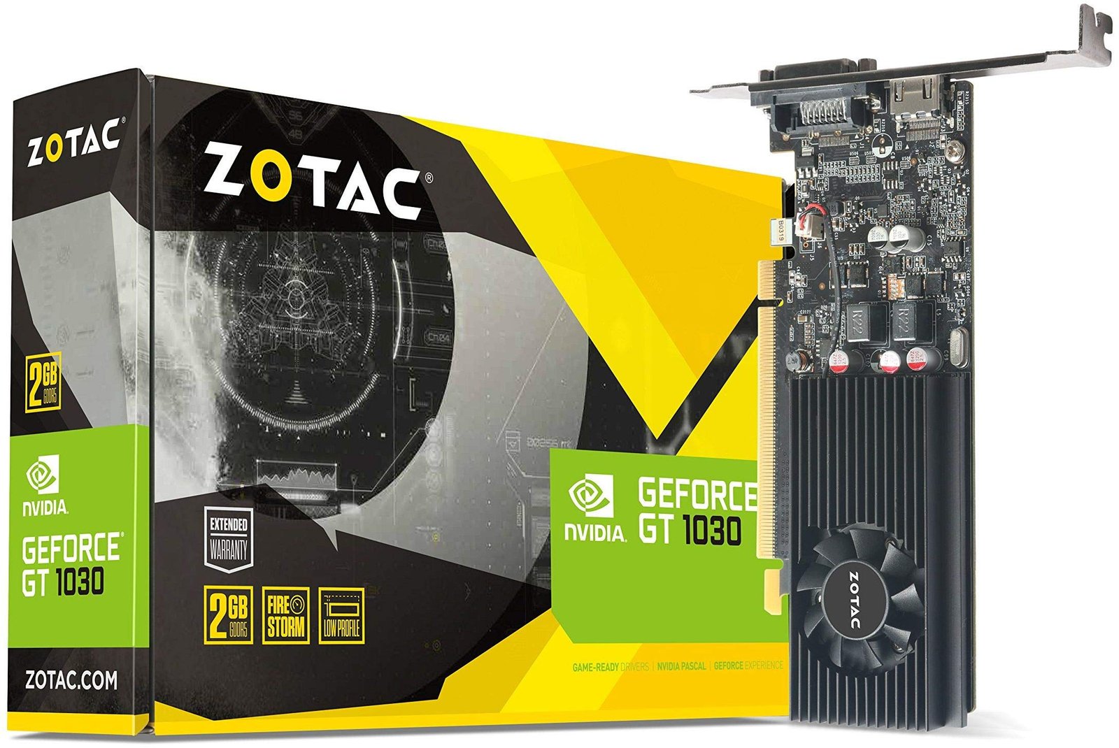 NVIDIA GT 1030 2GB GDDR5 Graphics Card (Pre Owned)
