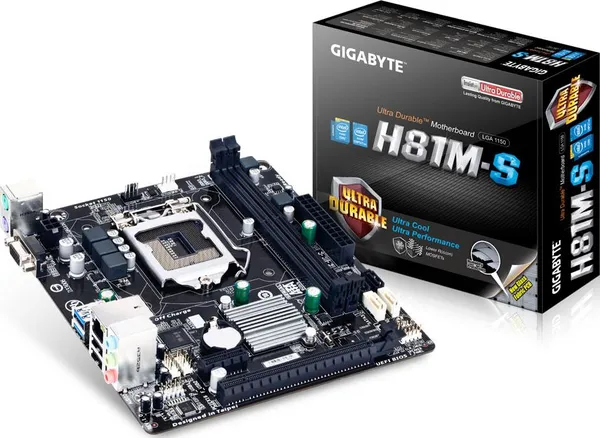 Gigabyte GA H81M S Motherboard