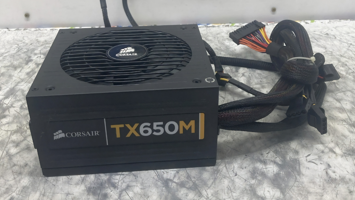Corsair TX650/TX650M 80 PLUS Gold Power Supply (650W) - Pre-Owned