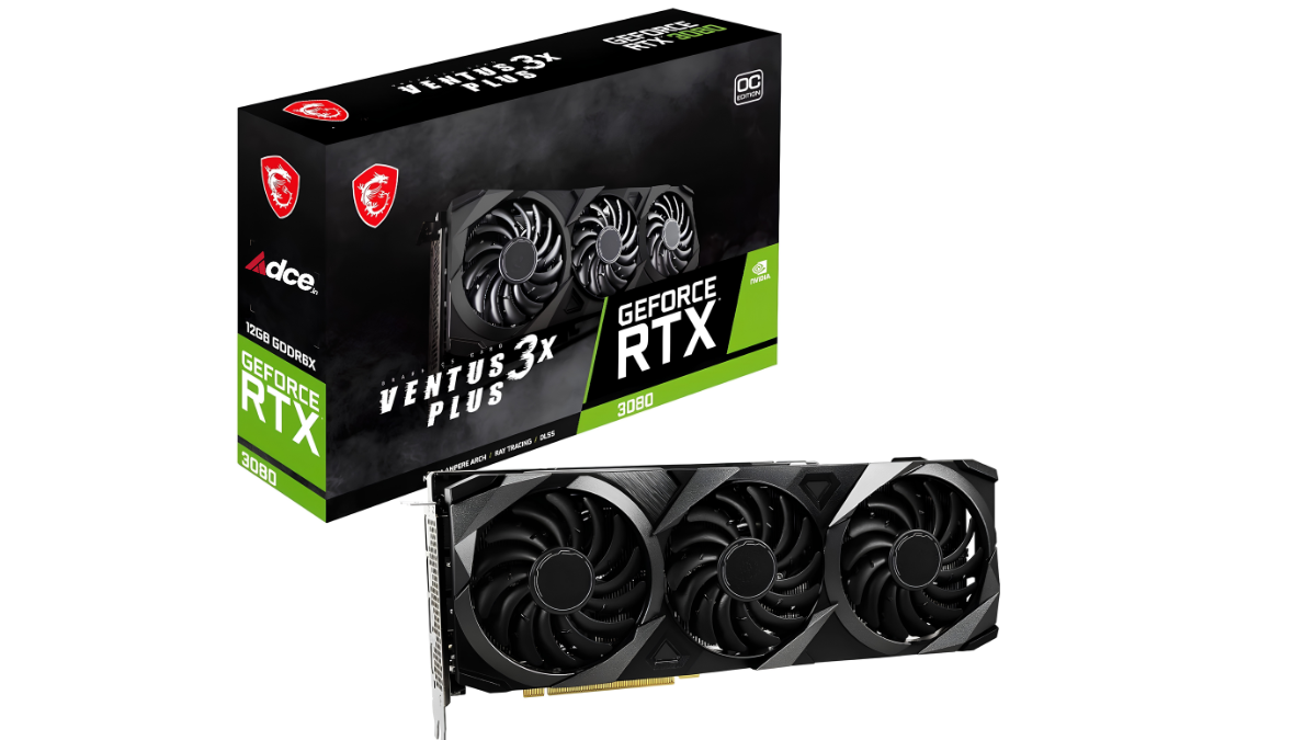 Nvidia GeForce RTX 3080 10GB / 12GB Graphics Card (GDDR6X, PCIe 4.0, Ray Tracing) - Pre-Owned